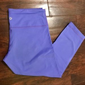 lululemon wunder under cropped leggings